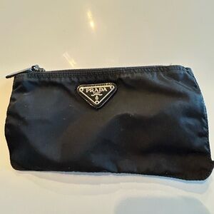 Prada Classic Black Toiletry Pouch